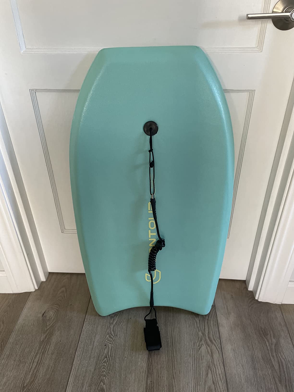 Reed Body Board 33 Inches Bodyboard Body Boards for Beach Kids Lightweight EPS Core Dual Channel Double Swivel Coiled Wrist Leash for All Surfing Levels customer photo 2