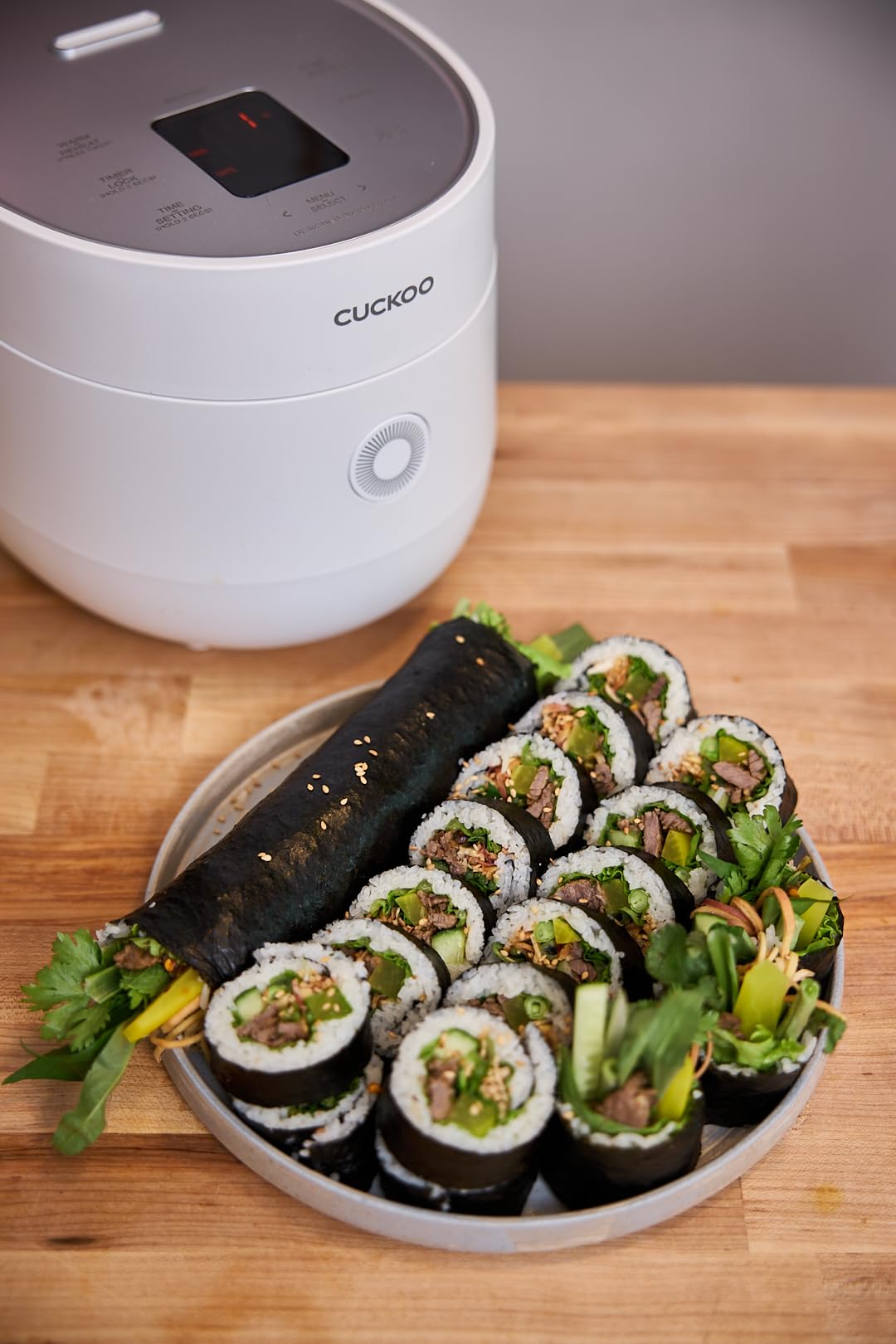CUCKOO Micom Fuzzy Logic Rice Cooker, 12-Cup Cooked, Gray, CR-0675FG customer photo 2
