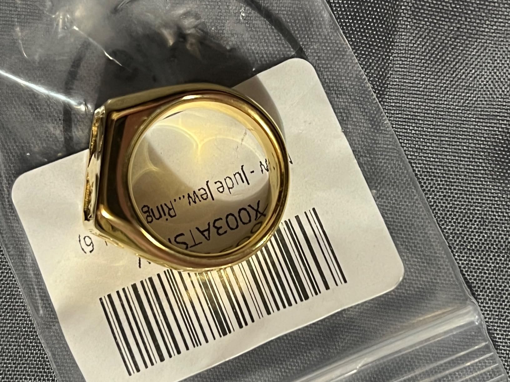 Jewelers Stainless Steel Signet Style Christian Cross Religious Cocktail Party Biker Statement Wedding Ring customer photo 2