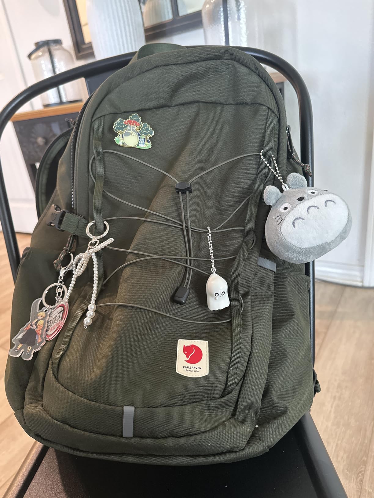 Fjällräven Skule 28 Backpack - Spacious Storage, Padded Back Panel, Breathable Design - Travel, Hiking, Navy customer photo 2
