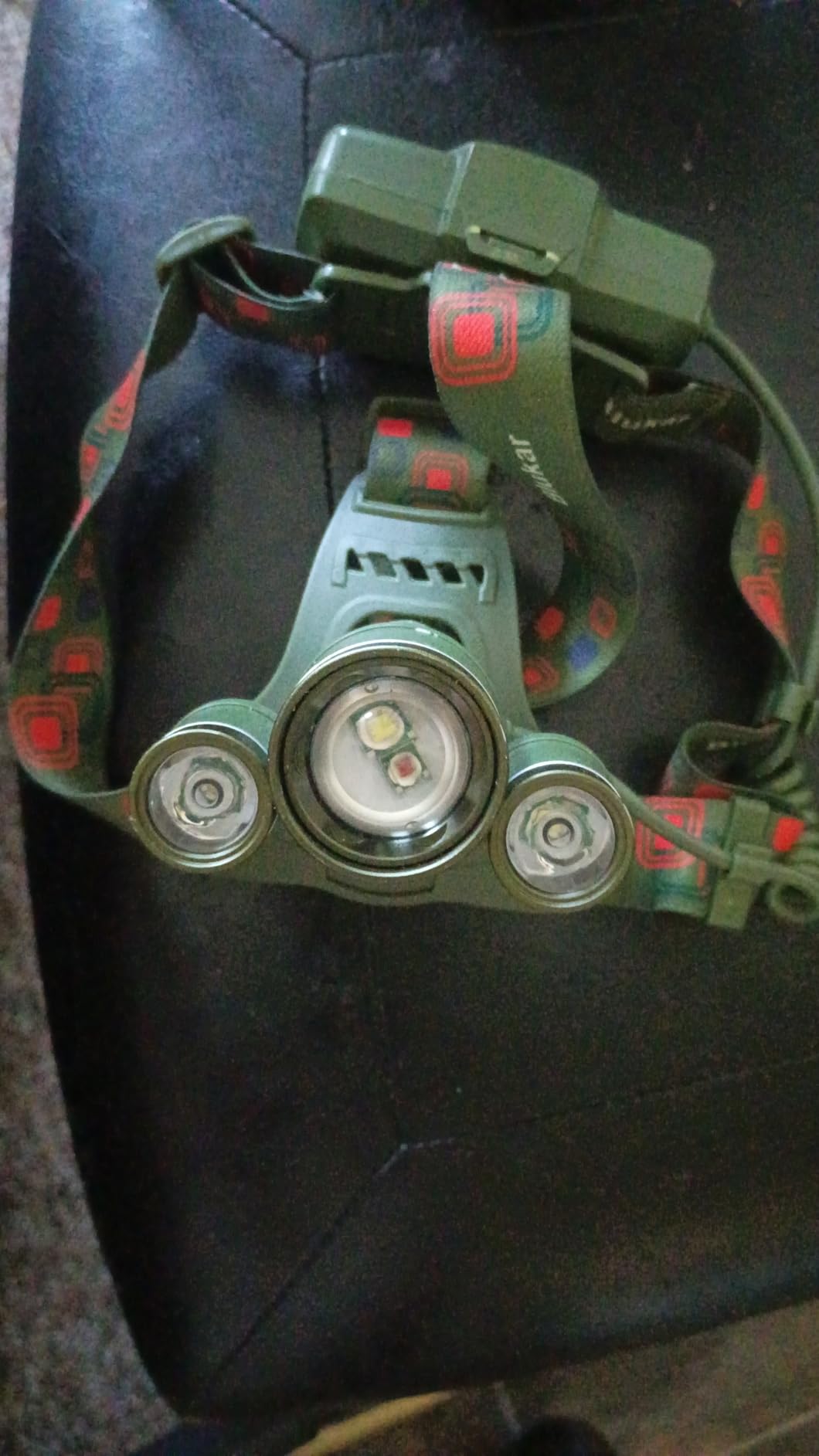 Blukar LED Headlamp Rechargeable, Ultra Bright Headlight with 3 Lights | 5 Modes, Zoomable, Spotlight & Floodlight Combination, 20+Hrs Runtime, IPX6 Waterproof Head Lamp for Running, Hiking, Camping customer photo 1