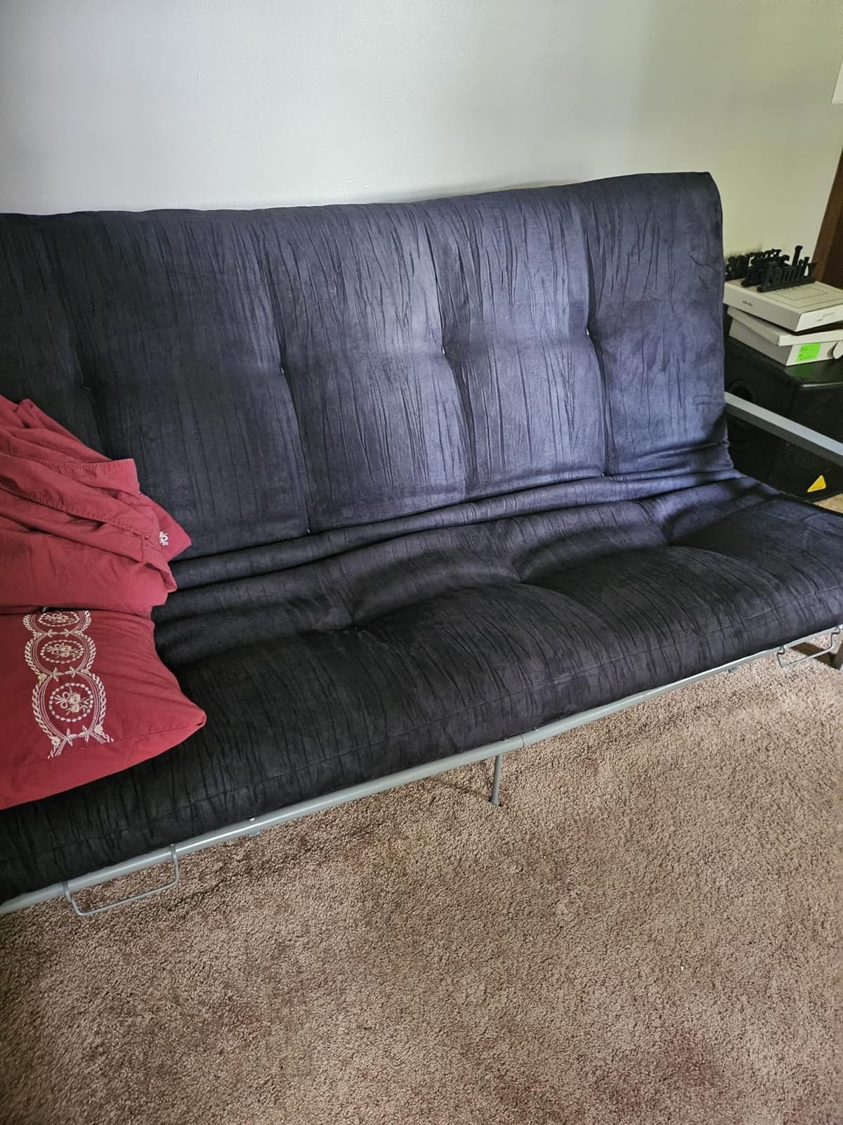 Cotton and Foam Full-Size Futon 7