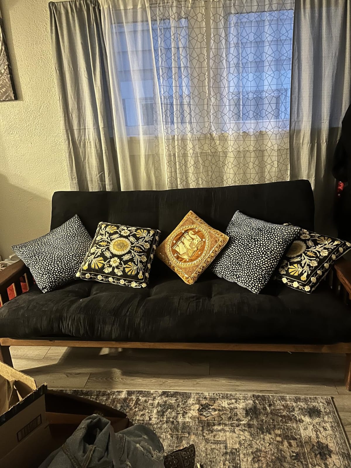 Cotton and Foam Full-Size Futon 7