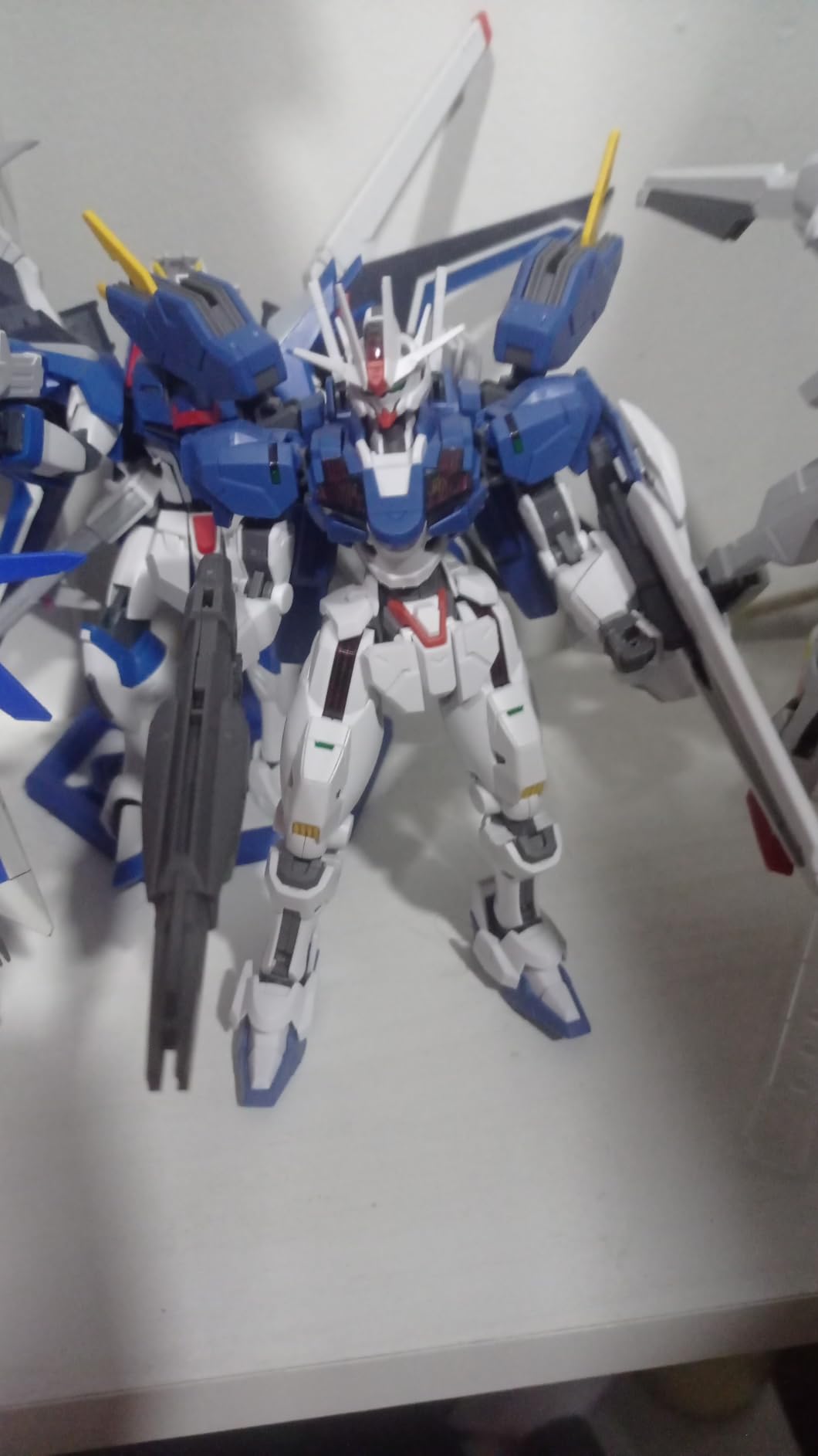 Bandai Hobby - Mobile Suit Gundam: The Witch from Mercury - #19 Gundam Aerial Rebuild, Bandai Spirits HG 1/144 Model Kit,Blue customer photo 2