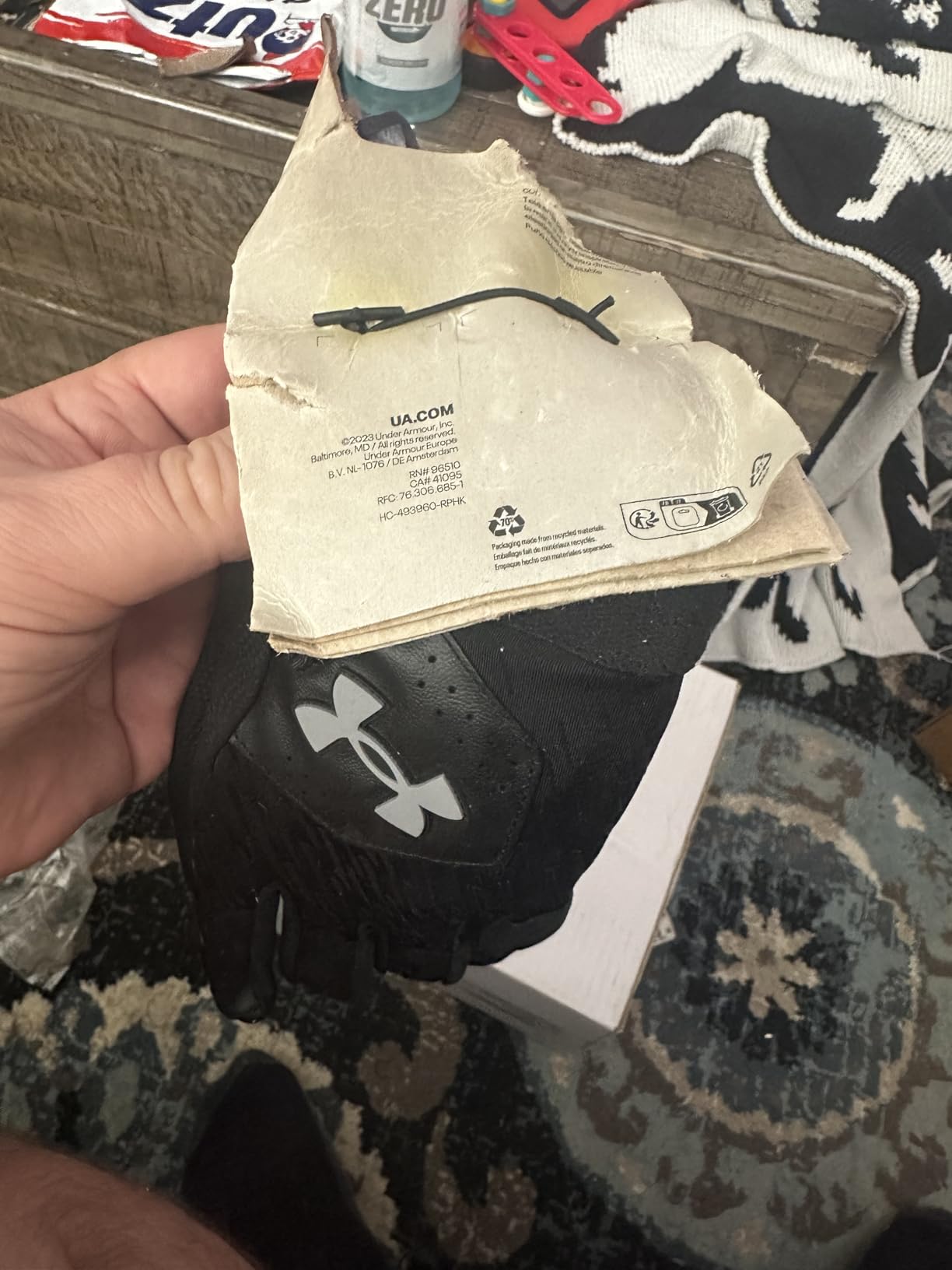 Under Armour Clean Up Baseball Gloves customer photo 1