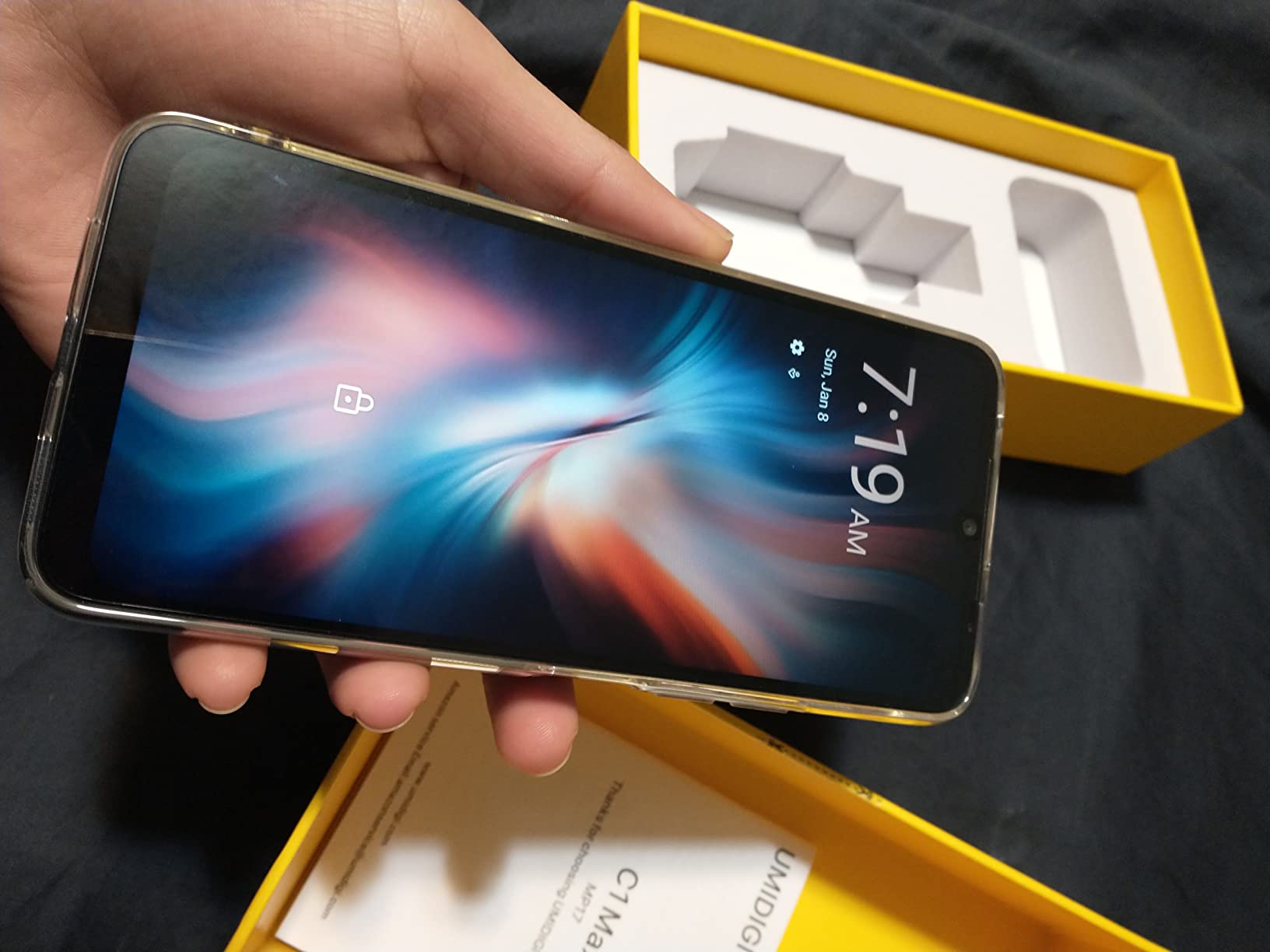 UMIDIGI 6.5-inch Unlocked Smartphone, 6+126GB, 5150mAh Long-Lasting Battery, 50MP Main Camera, 8MP Selfie Camera, Dual SIM Unlocked, Android customer photo 1