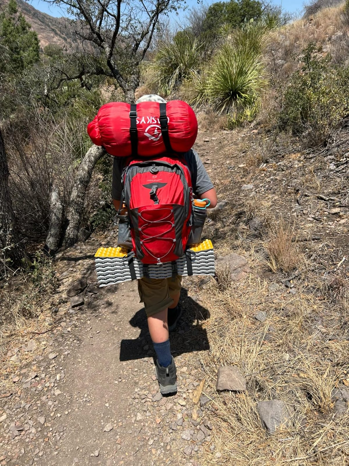 Maelstrom 50L Hiking Backpack, Lightweight Camping Daypack with Rain Cover | Water-Resistant Rip-Stop Nylon, Wet/Dry Separation, Multi-Pockets, Survival Whistle customer photo 1