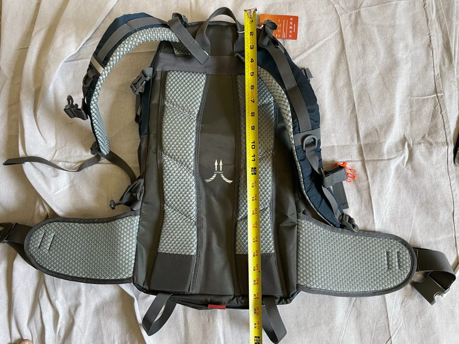 Maelstrom 50L Hiking Backpack, Lightweight Camping Daypack with Rain Cover | Water-Resistant Rip-Stop Nylon, Wet/Dry Separation, Multi-Pockets, Survival Whistle customer photo 2