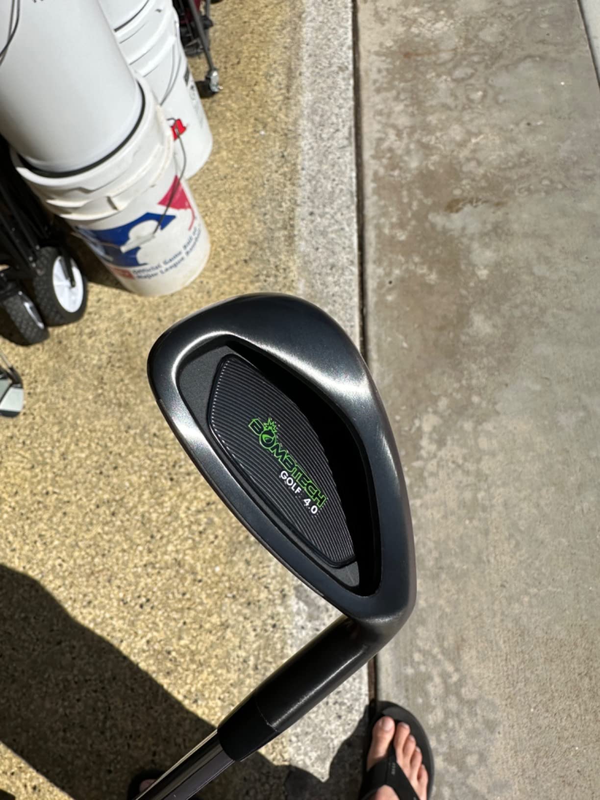 BombTech Golf 4.0 Right-Handed Iron Set, Includes 4, 5, 6, 7, 8, 9 & PW | Game improvement golf iron set delivering easy launch, consistent ball flight, added forgiveness and distance for golfers customer photo 2