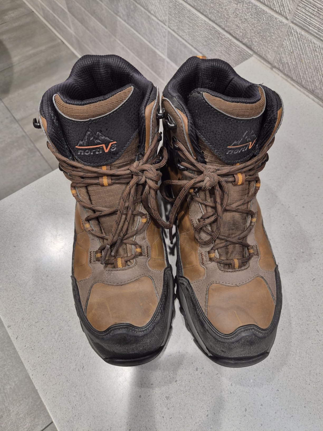 NORTIV 8 Men's Waterproof Steel Toe Work Boots | Slip Resistant ASTM-certified Safety Toe Boots for Men for Construction, Warehouse, Industrial and Daily Work, Paladin-Steel customer photo 2