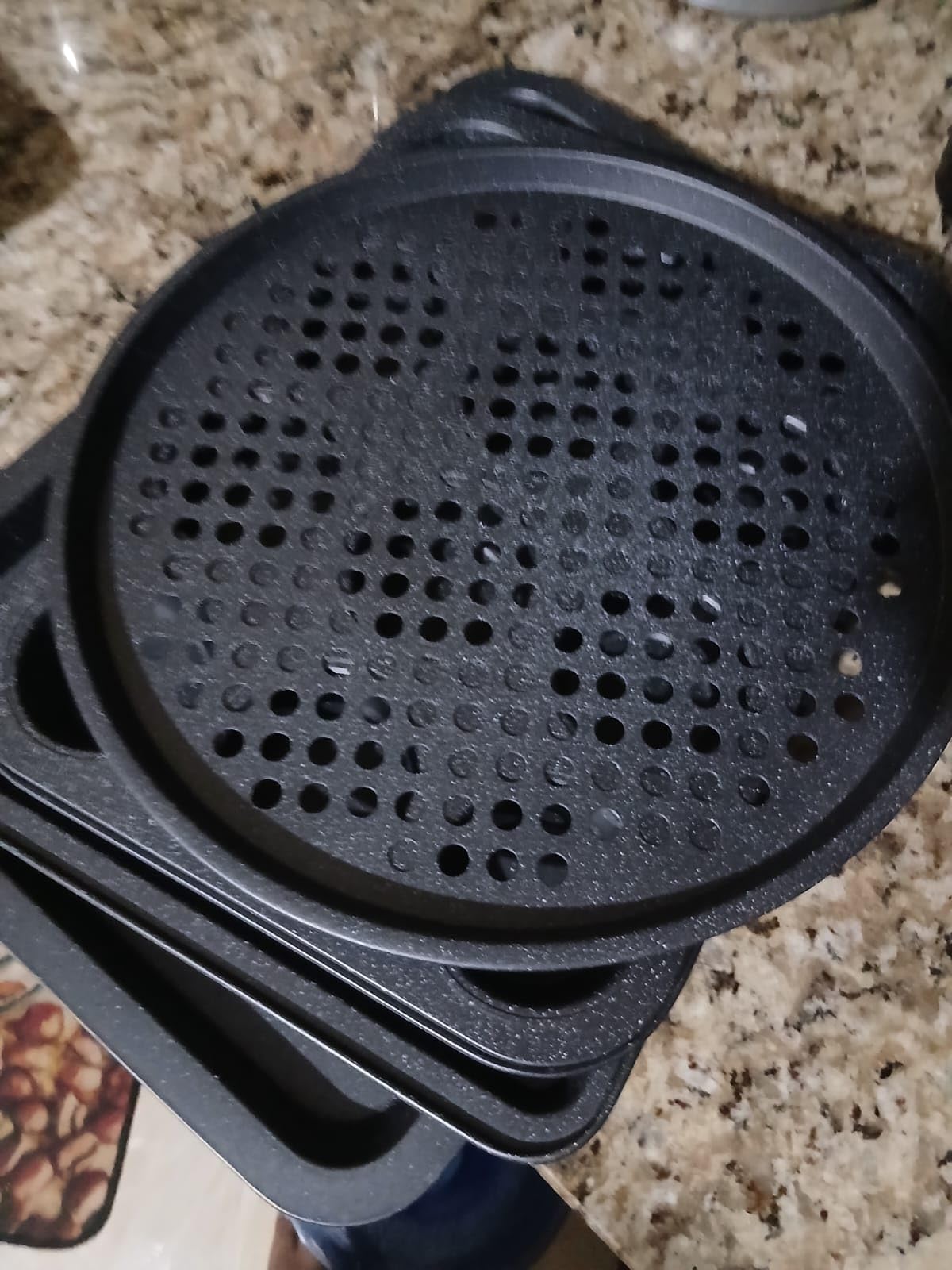 Baking Set - 6 Piece - Deluxe Non Stick Black Coating Inside and Outside - Carbon Steel Bakeware Set - PFOA PFOS and PTFE Free by Bakken customer photo 2