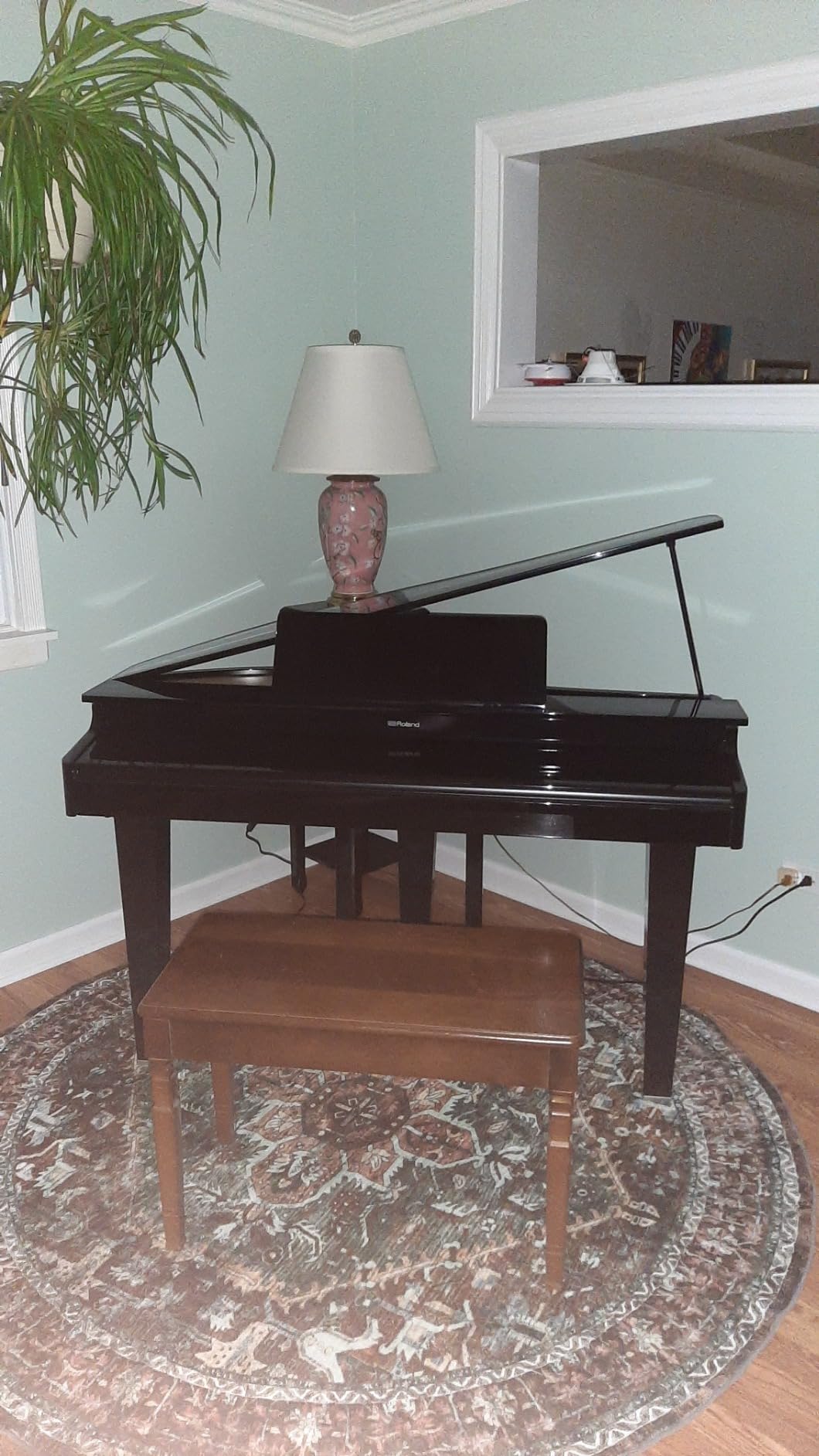 Roland GP-3 Digital Piano | Low-Profile Grand Piano with a Space-Saving Footprint | Premium Roland Piano Technologies | Authentic Tone and Touch | Immersive Sound | Onboard Bluetooth customer photo 1
