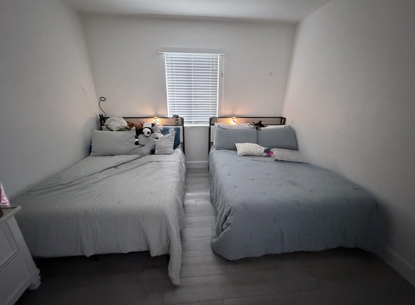 LIKIMIO Twin Bed Frames, Storage Headboard with Charging Station, Solid and Stable, Noise Free, No Box Spring Needed, Easy Assembly customer photo 1