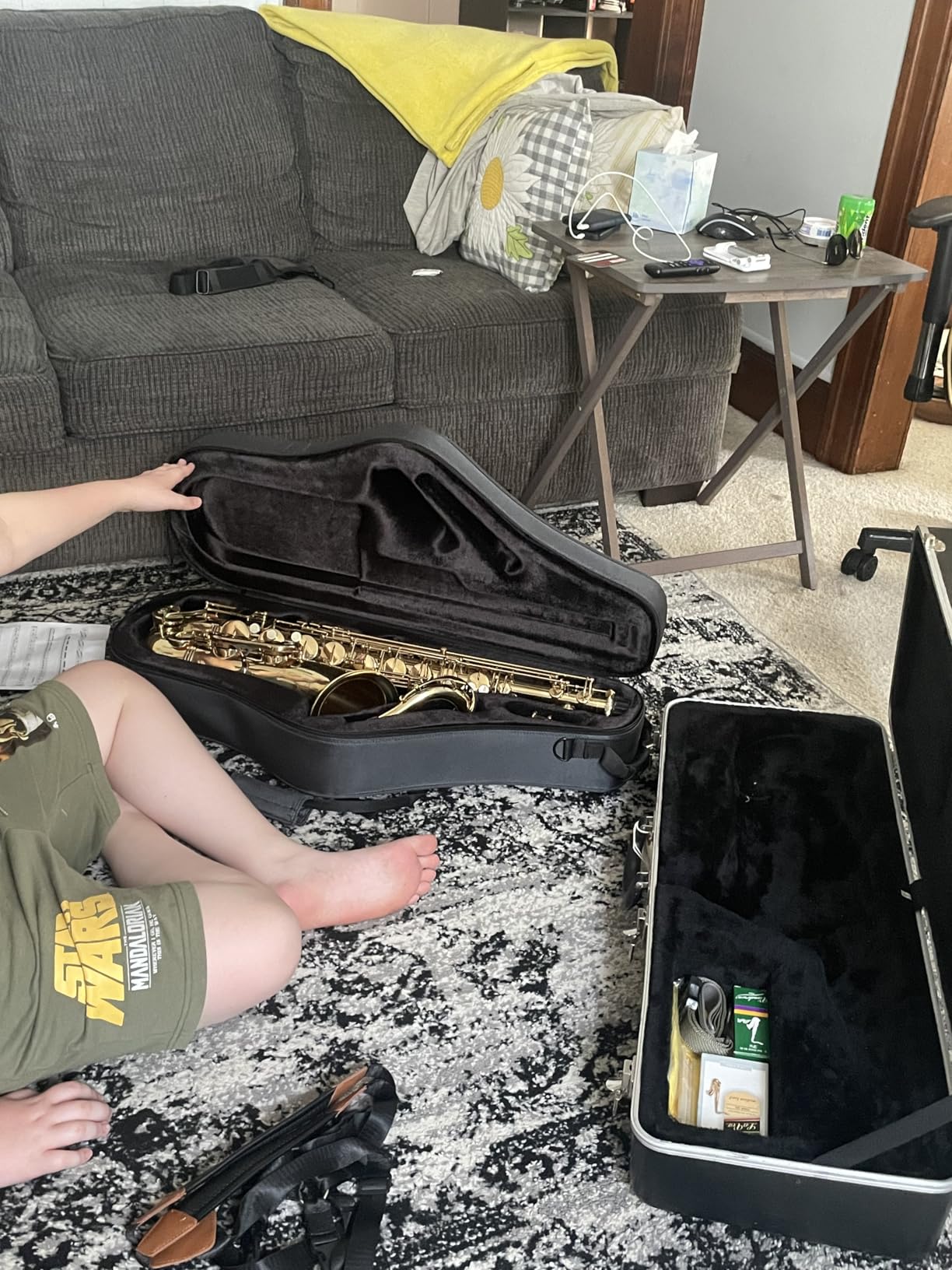 Gator Cases Adagio Series Shaped EPS Polyfoam Lightweight Case for Eb Alto Saxophone; (GL-ALTOSAX-S23) customer photo 1