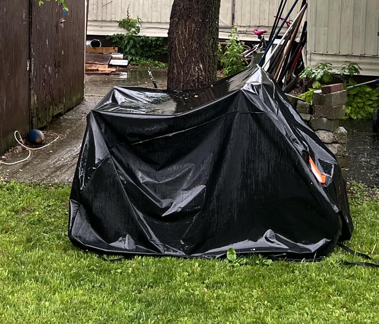 Comnova ATV Cover for 4 Wheelers - 95 Inch ATV Covers 600D Heavy Duty & Waterproof, Outdoor Four Wheeler Quad Cover All Weather Large for Polaris, Kawasaki, Arctic Cat, Honda, Yamaha and More customer photo 1