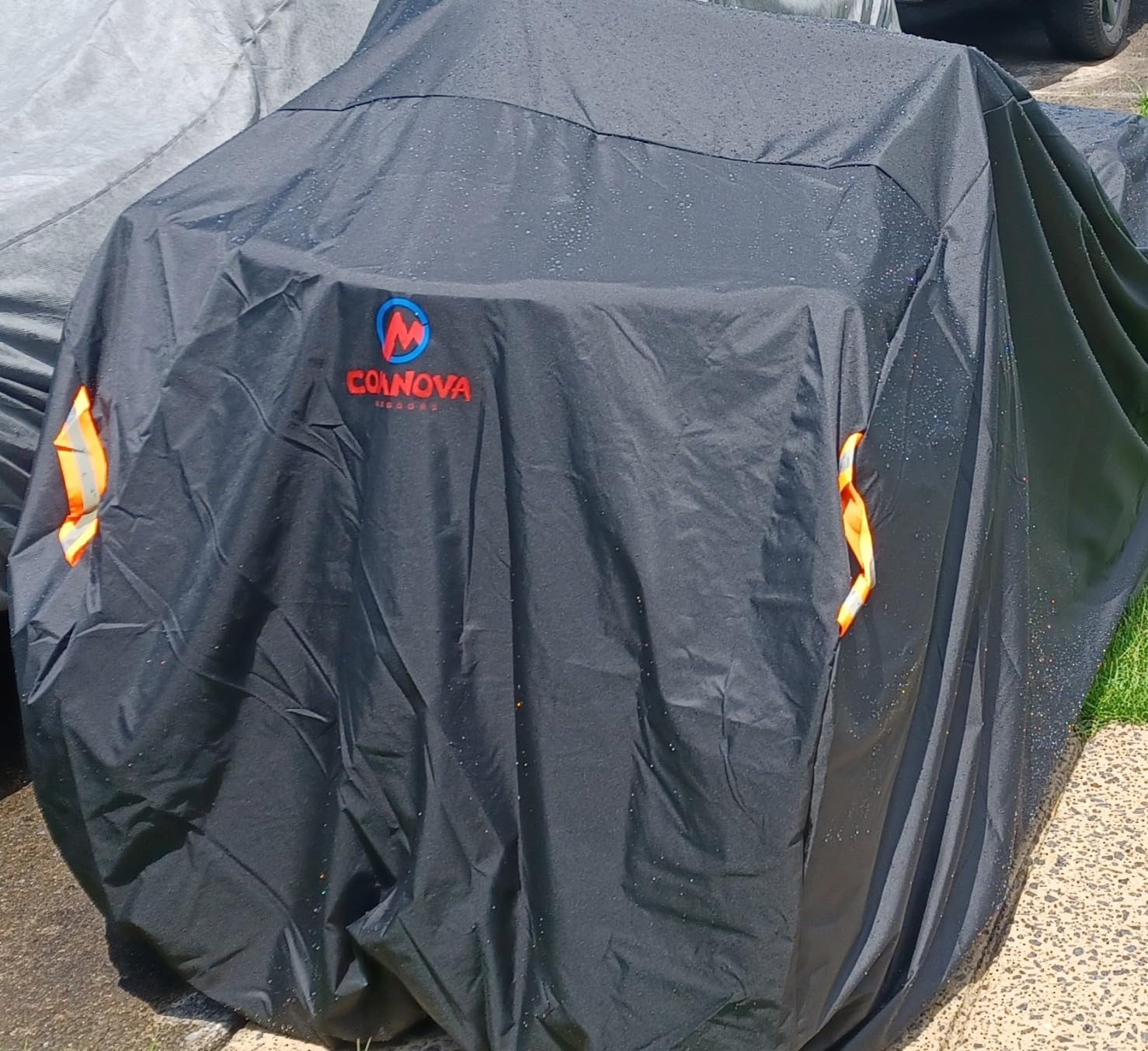 Comnova ATV Cover for 4 Wheelers - 95 Inch ATV Covers 600D Heavy Duty & Waterproof, Outdoor Four Wheeler Quad Cover All Weather Large for Polaris, Kawasaki, Arctic Cat, Honda, Yamaha and More customer photo 2