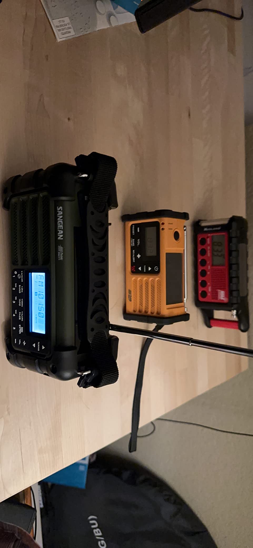 Sangean MMR-99 AM/FM-RBDS/Bluetooth/AUX/Weather/Multi-Powered Digital Tuning Emergency Radio customer photo 2