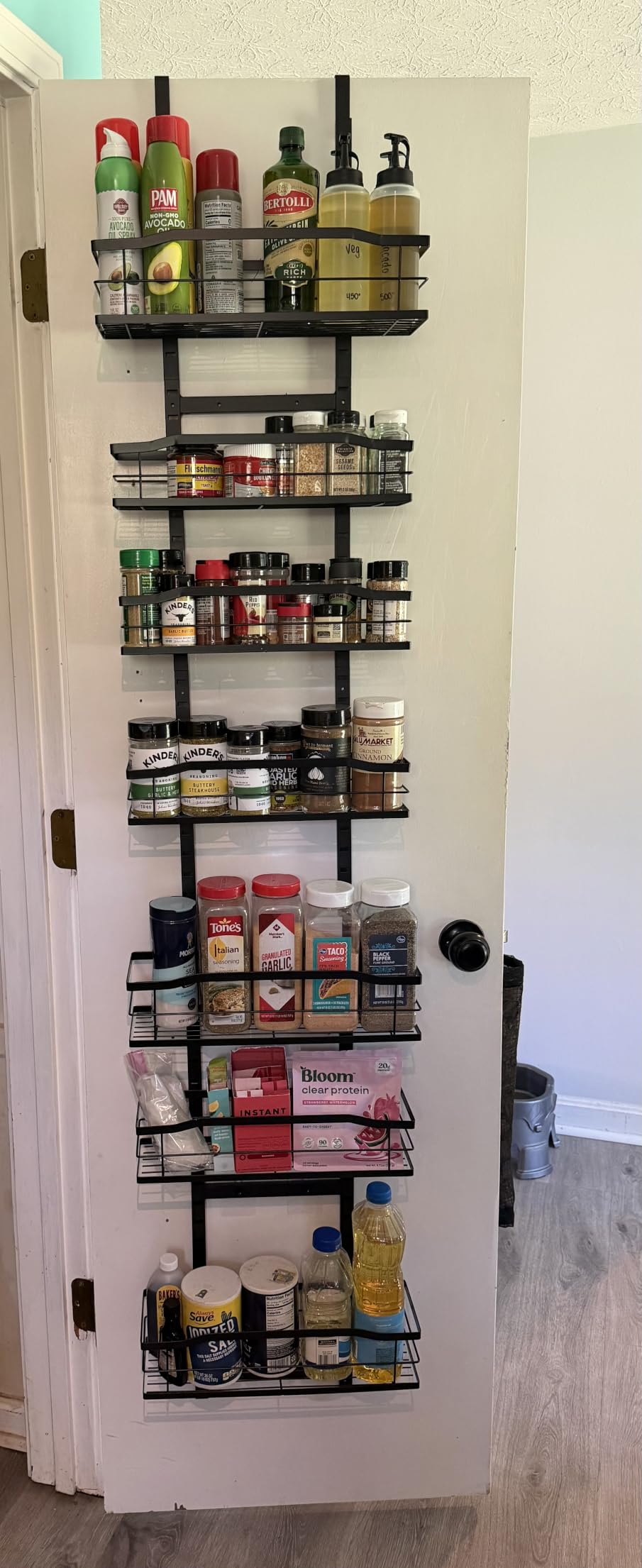 Moforoco White 9-Tier Over The Door Pantry Organizer customer photo 2