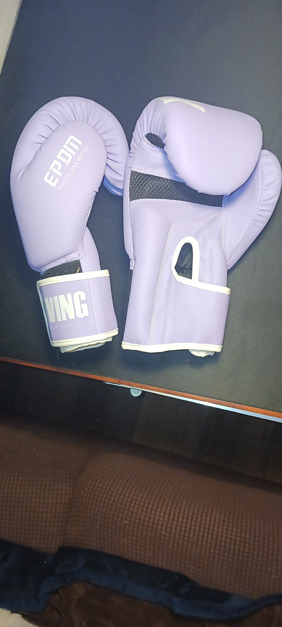 Boxing Gloves for Women | Multi Layered Padding, Breathable Palm, for Training, Sparring, Muay Thai, Fighting, Kickboxing, Mixed Martial Arts, MMA, Heavy Bag customer photo 1