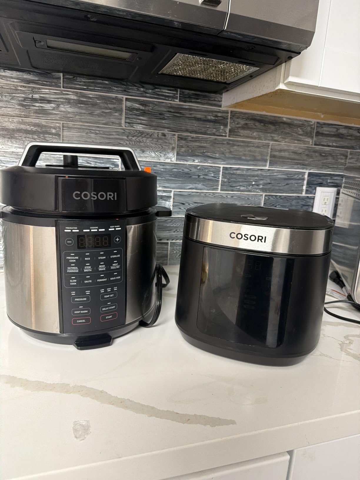 COSORI 10 Cup Rice Cooker + Pressure Cooker with 18 Functions & 13 Presets, Including Rice, Slow Cook, Steam, Saute, Sous Vide customer photo 1
