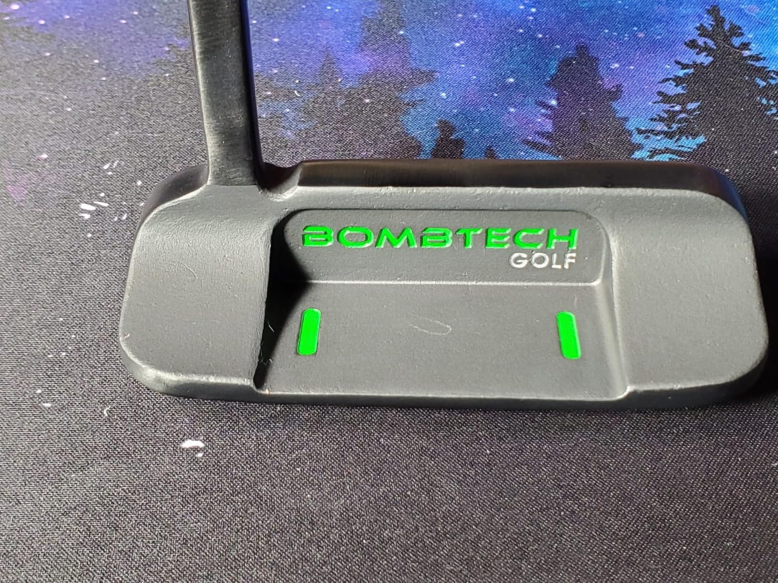 BombTech Golf Traditional Blade Putter - High MOI | Features 2 alignment aids to help in better aim. Designed to hit where you want with the feel of a traditional blade. customer photo 1