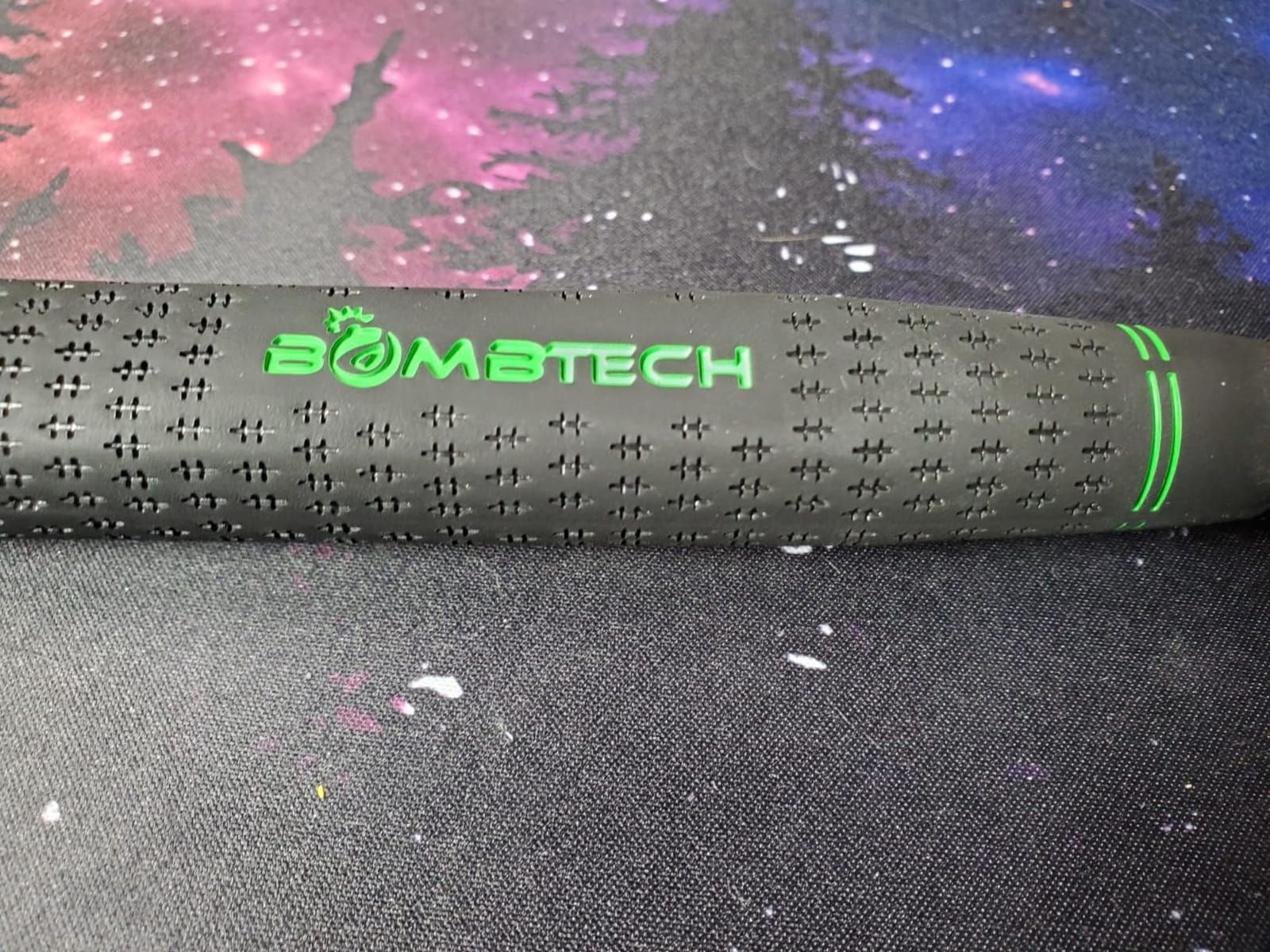 BombTech Golf Traditional Blade Putter - High MOI | Features 2 alignment aids to help in better aim. Designed to hit where you want with the feel of a traditional blade. customer photo 2