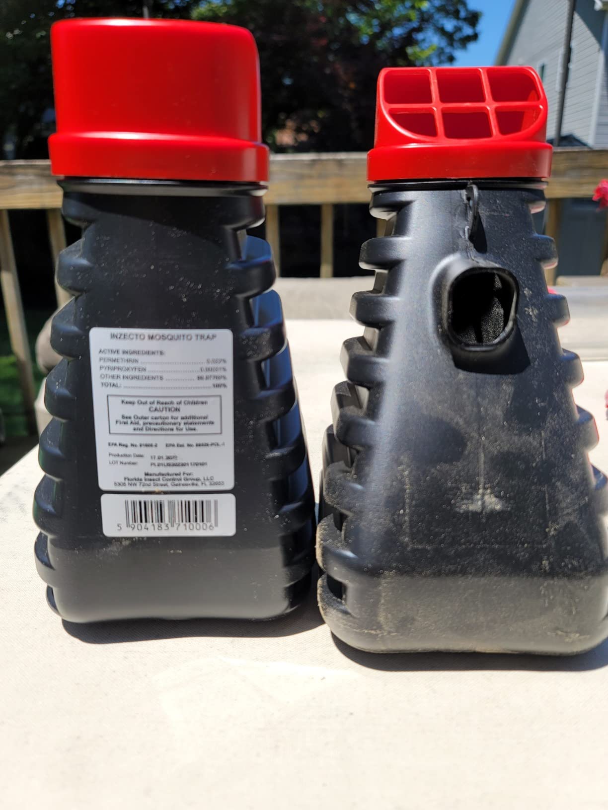 Grandpa Gus's Mosquito Trap and Outdoor Bug Killer for Outdoors, 2 Pack | Water-Activated Larvae Control for Home Backyard, Patio & Garden, Up to 35 Days & 1,500 Sq Ft Coverage Per Trap customer photo 1