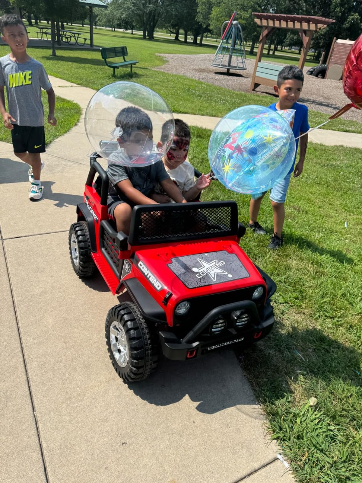SEHOMY 2-Seater Kids Electric Car, 110LBS Max Load, 19