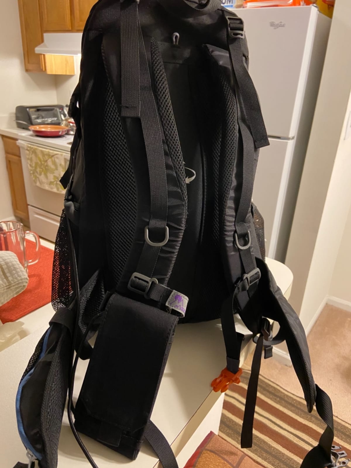 MOUNTAINTOP 40L Hiking Backpack, Lightweight Outdoor Backpacking Pack | Water-Repellent 400D Polyester Fabric with Smooth YKK Zippers customer photo 2