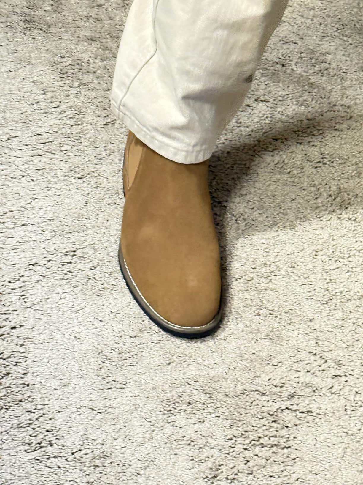 Bruno Marc Men's Classic Chelsea Ankle Dress Boots customer photo 1