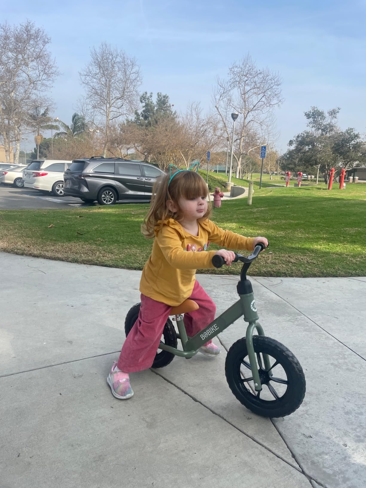 Bobike Toddler Balance Bike Toys for 2 to 5 Year Old Girls Boys Adjustable Seat and Handlebar No-Pedal Training Bike Best Gifts for Kids customer photo 1