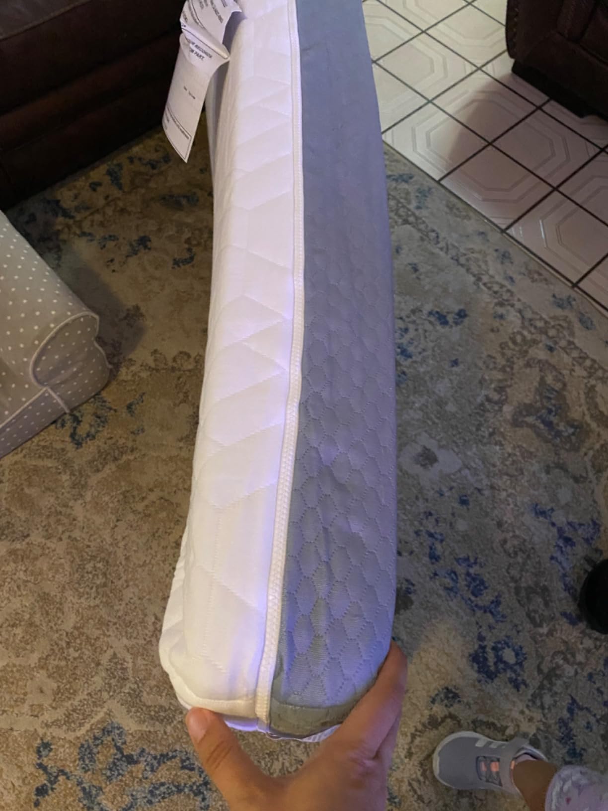 Hiccapop Dual Sided Baby Crib Mattress & Toddler Bed Mattress, Made in USA customer photo 1