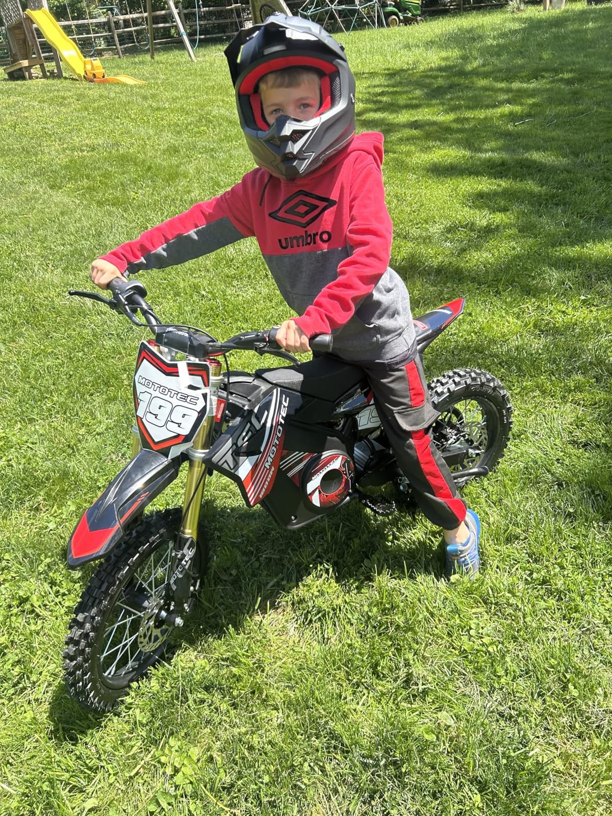 ILM Youth ATV Helmet Kids Dirt Bike Motocross BMX Off Road Motorbike Go Kart Casco DOT ECE Model Z705 (Starlight Pony, XL) customer photo 1