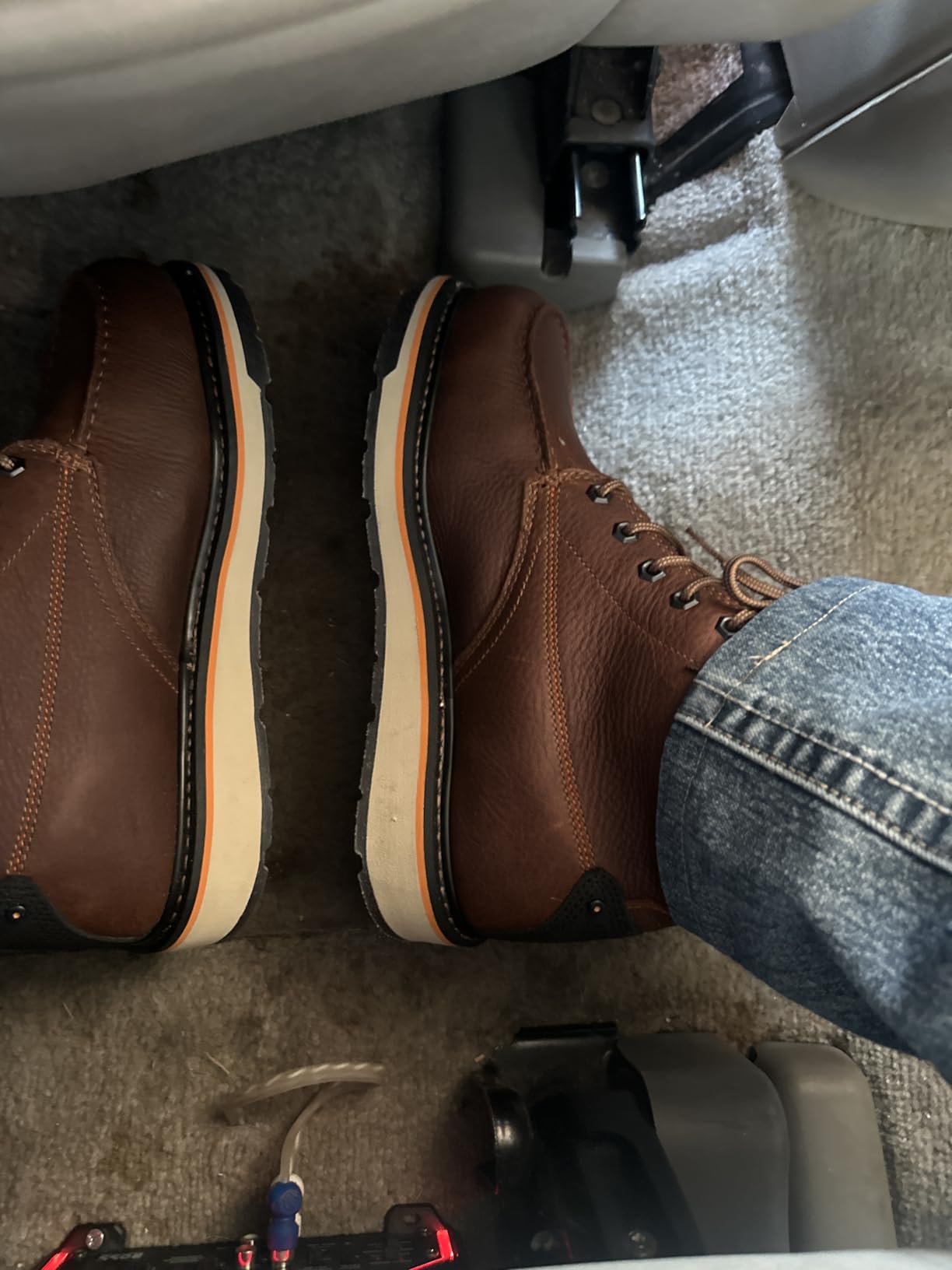Timberland PRO mens Gridworks Wedge 6 Inch Moc Soft Toe Waterproof Industrial Work Boot customer photo 1
