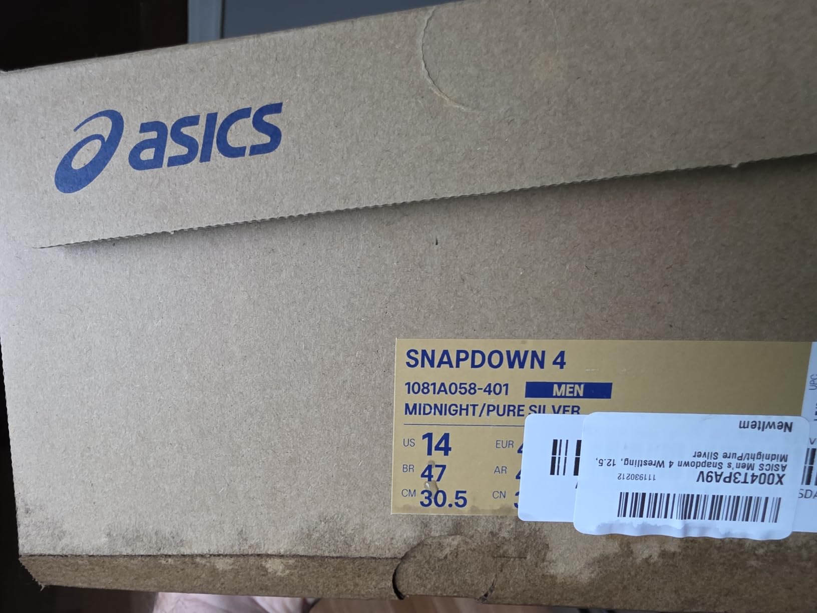 ASICS Men's Snapdown 4 Wrestling Shoes customer photo 2