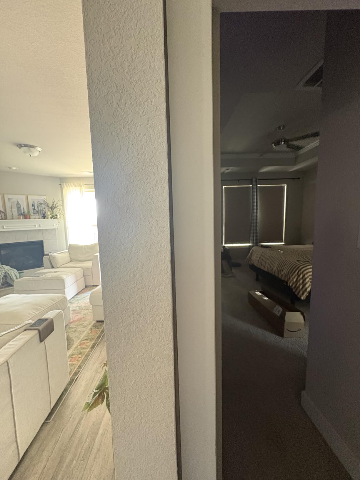 Custom Cordless Blackout Cellular Shades for Windows, Honeycomb Window Shades with Thermal Insulation, Child & Pet Safe Room Darkening Shade, Easy Install, Custom Size, White customer photo 1