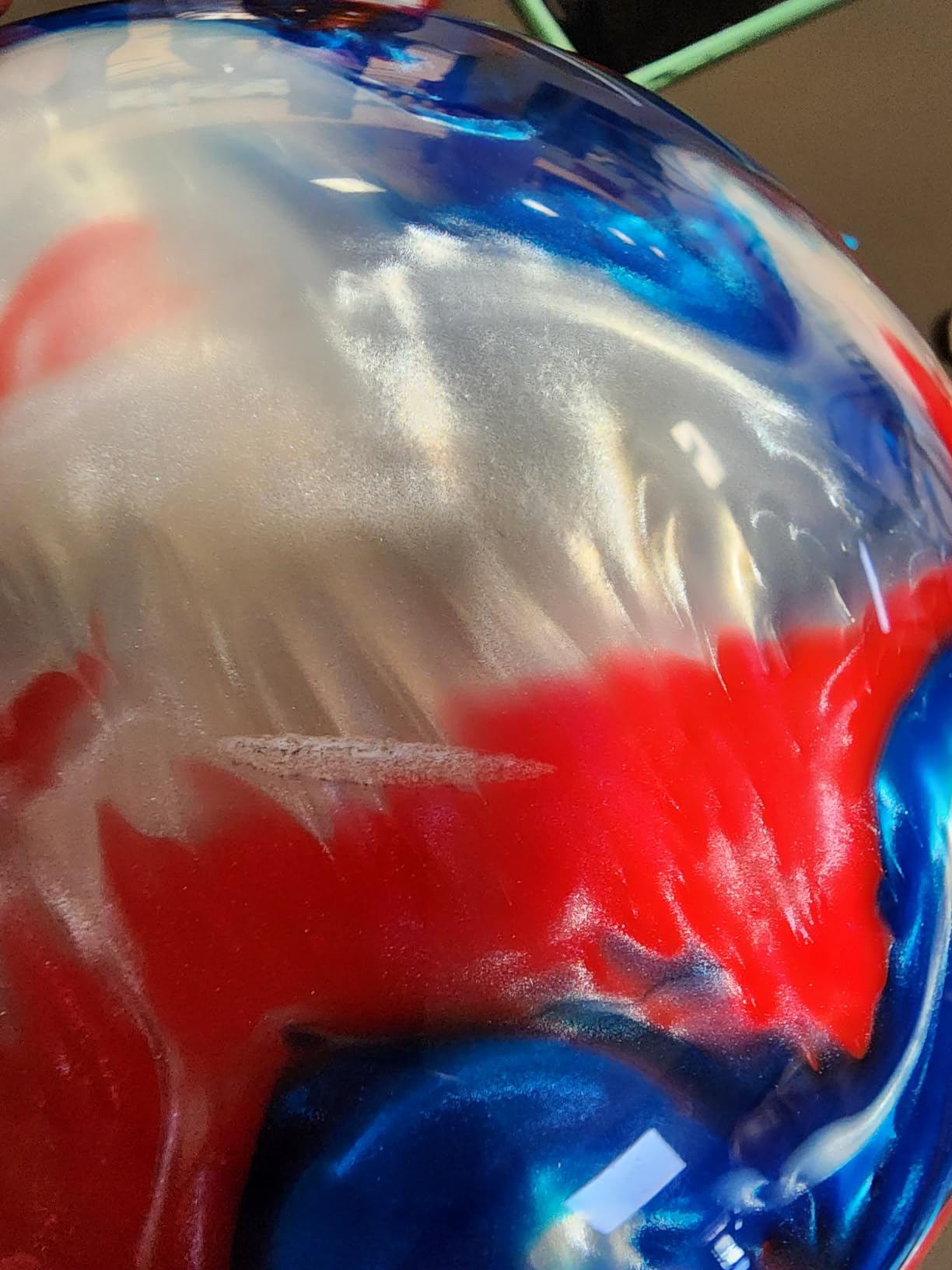 ELITE Pre-Drilled Star Polyester Bowling Ball - Great for Spare Shooting League or Straight Bowlers Beginner Entry Ball customer photo 1