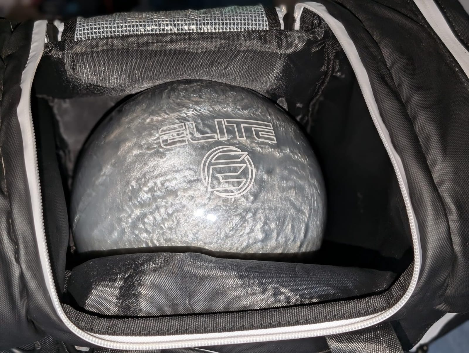 ELITE Pre-Drilled Star Polyester Bowling Ball - Great for Spare Shooting League or Straight Bowlers Beginner Entry Ball customer photo 2