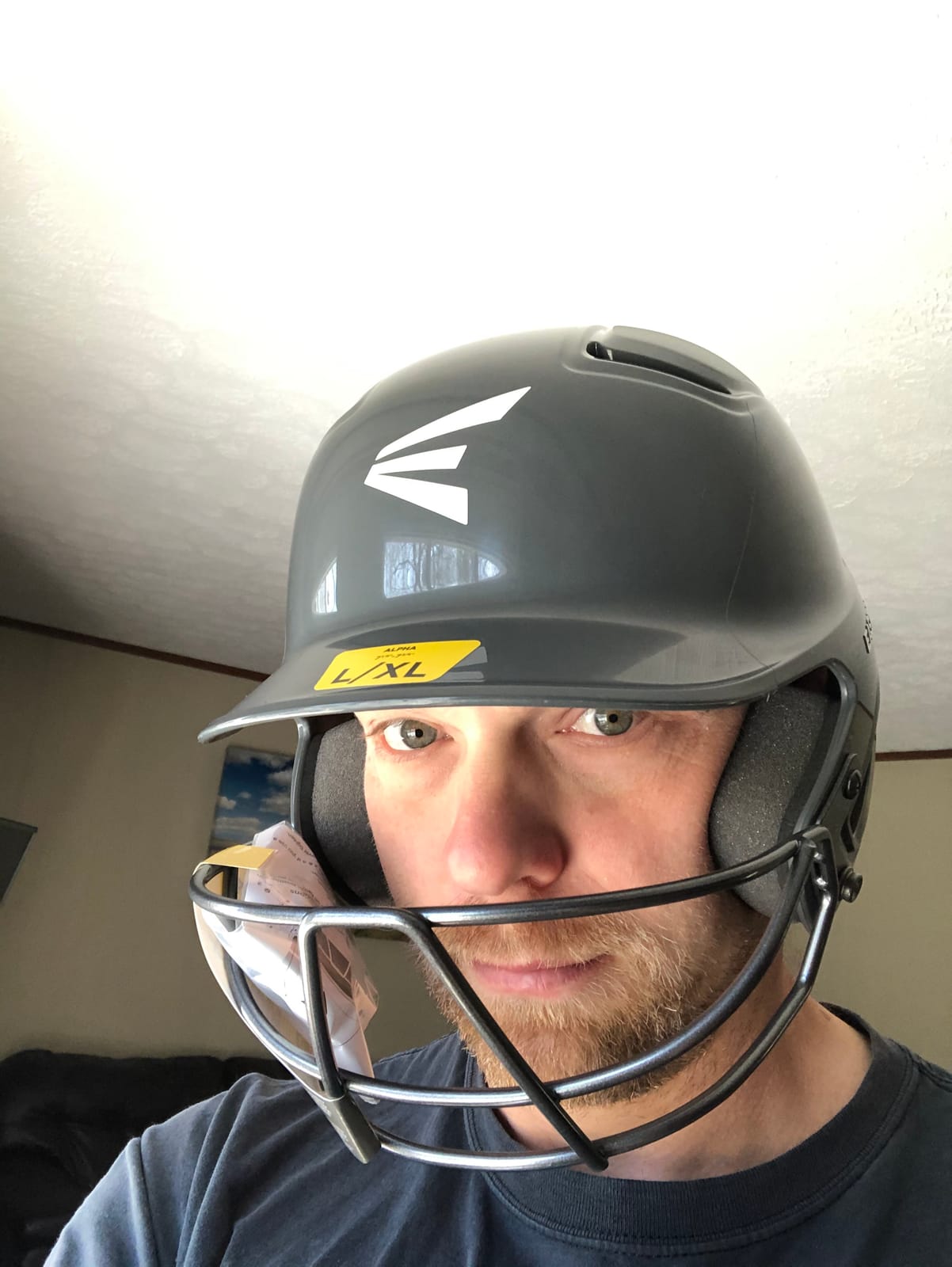 Easton | Alpha 3.0 Batting Helmet with Facemask | T-Ball/Baseball/Softball | Multiple Sizes/Colors customer photo 2