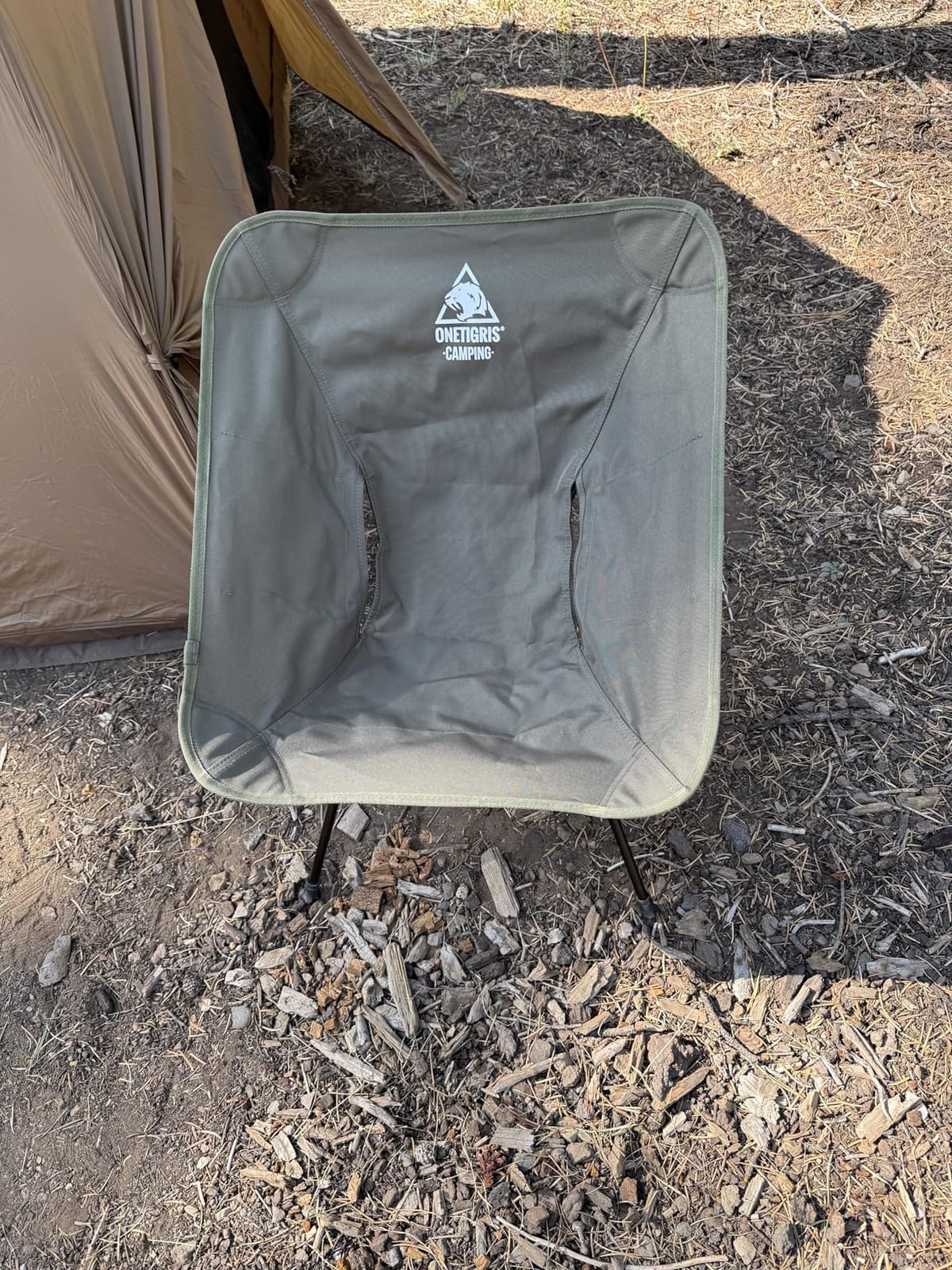 ONETIGRIS Tigerblade Camping Chair, Lightweight Folding Backpacking Hiking Chair, Compact Portable 330 lbs Capacity customer photo 2