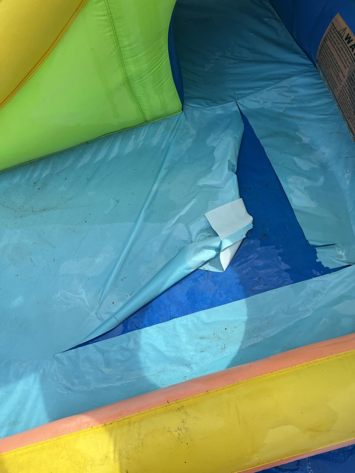 Hongcoral Inflatable Water Slide Bounce House for Kids, 12-In-1 Water Park with Splash Pool, Double Cannons, 2 Climbing Walls, Tunnel, Obstacles, Blow Up Jumping Castle With Blower customer photo 2