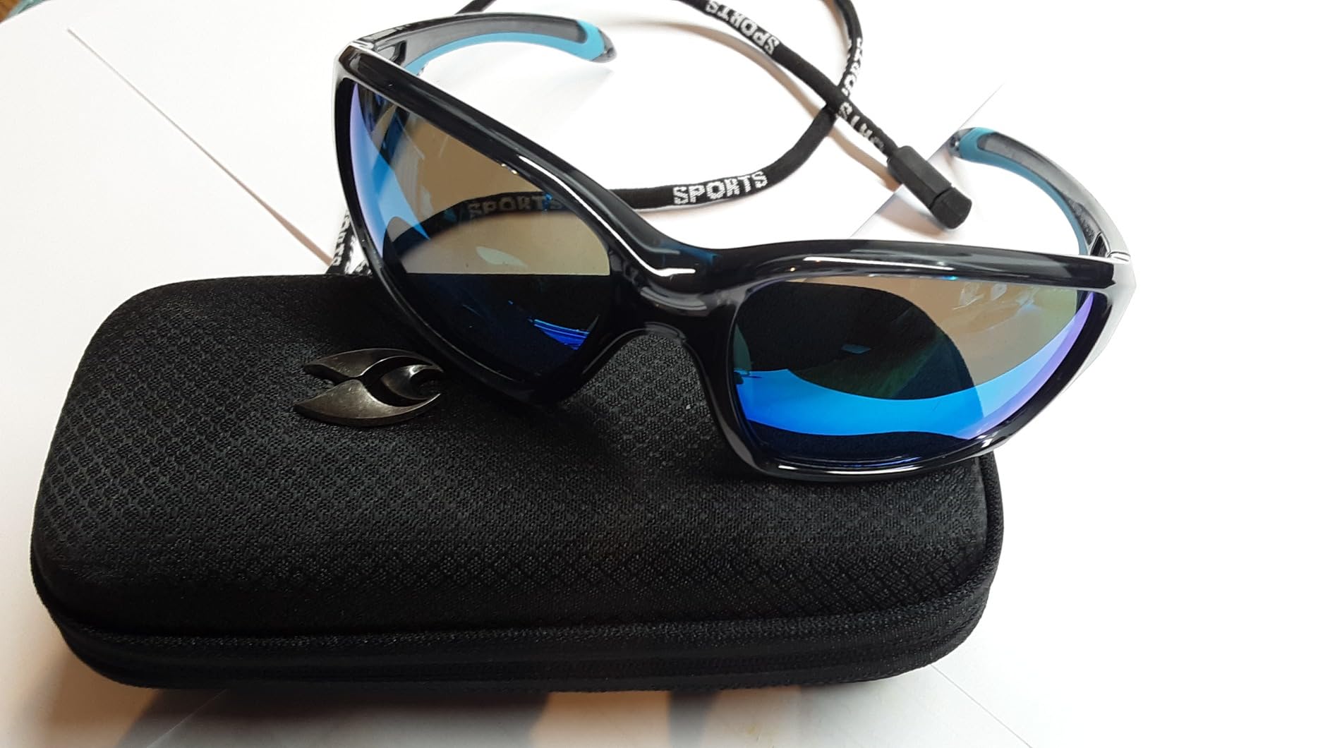 suoso Sports Polarized Sunglasses for Men: Womens UV400 Protection Sun Glasses Wrap Around Goggles for Fishing Driving TR90 customer photo 1