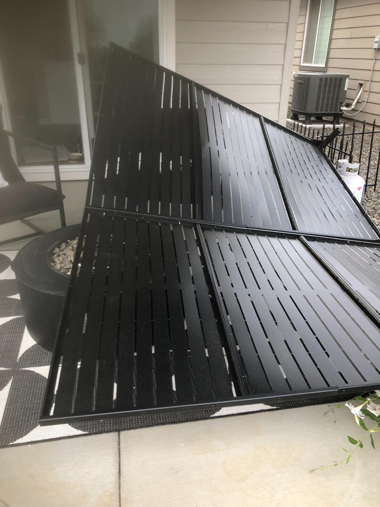 Metal Privacy Screen Outdoor 72