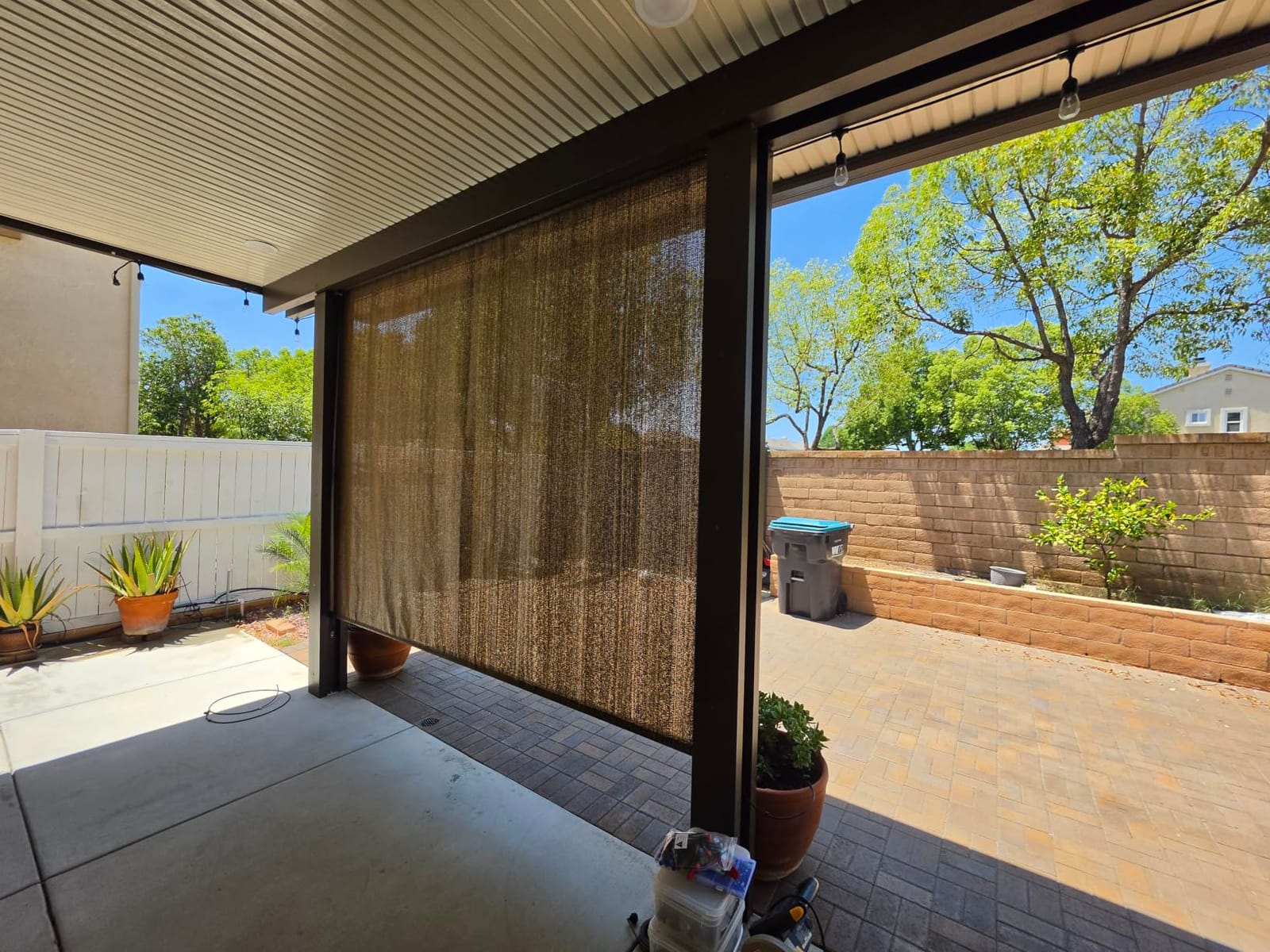 SEEYE Outdoor Sunshade Roller Shades 96