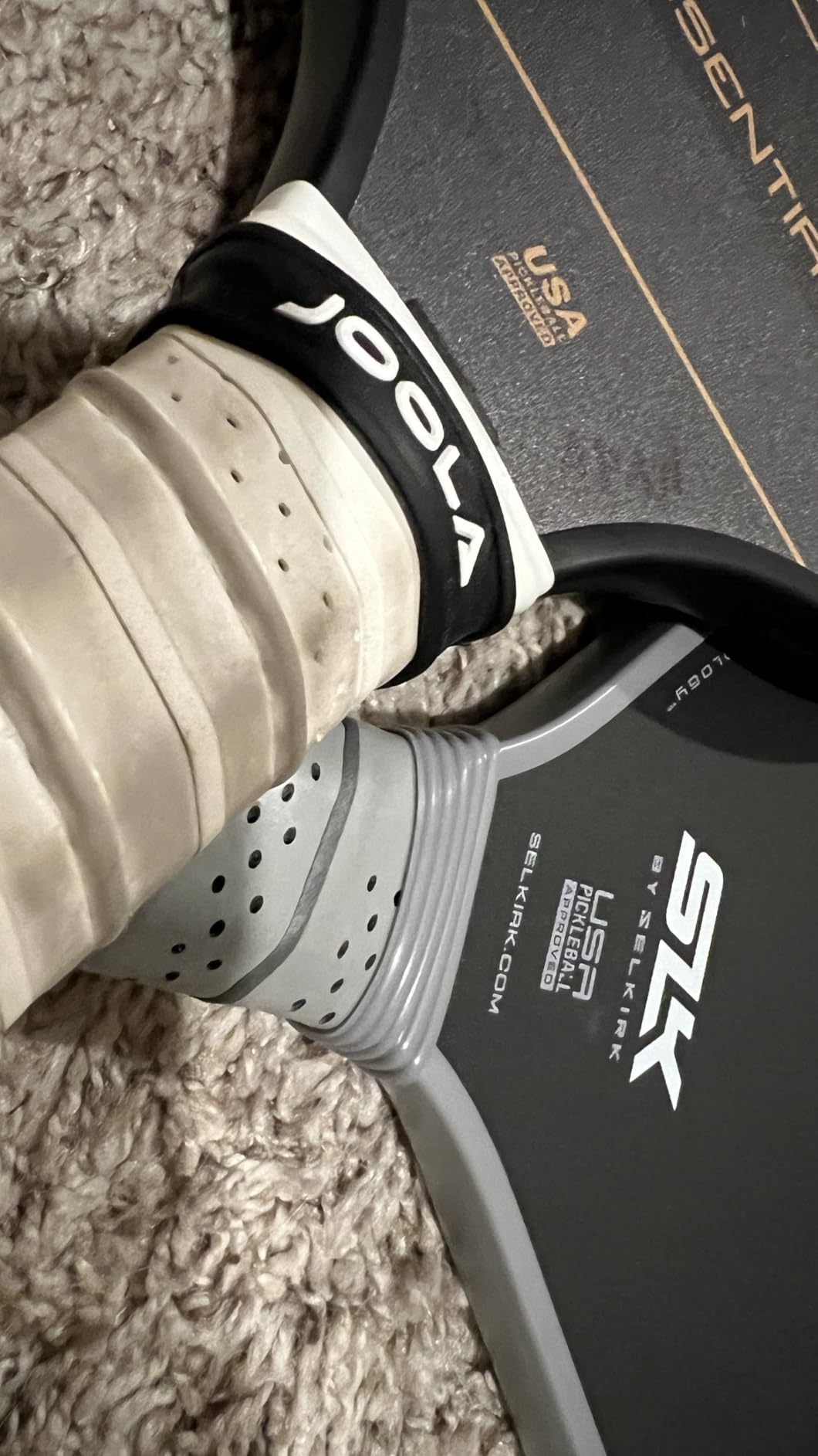 Selkirk Sport SLK Halo Pickleball Paddles | T700 Raw Carbon Fiber Paddle | A pickleball racket with an expanded sweet spot for every skill level, in Power, Pro, or Control styles customer photo 1