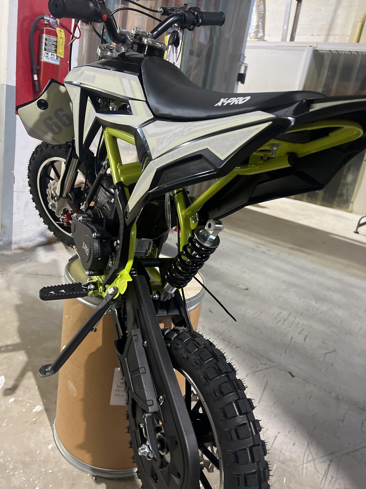 X-PRO Hawk Mini Dirt Bike, 40CC Gas Power 4-Stroke Dirt Bike, Pull Start, 10