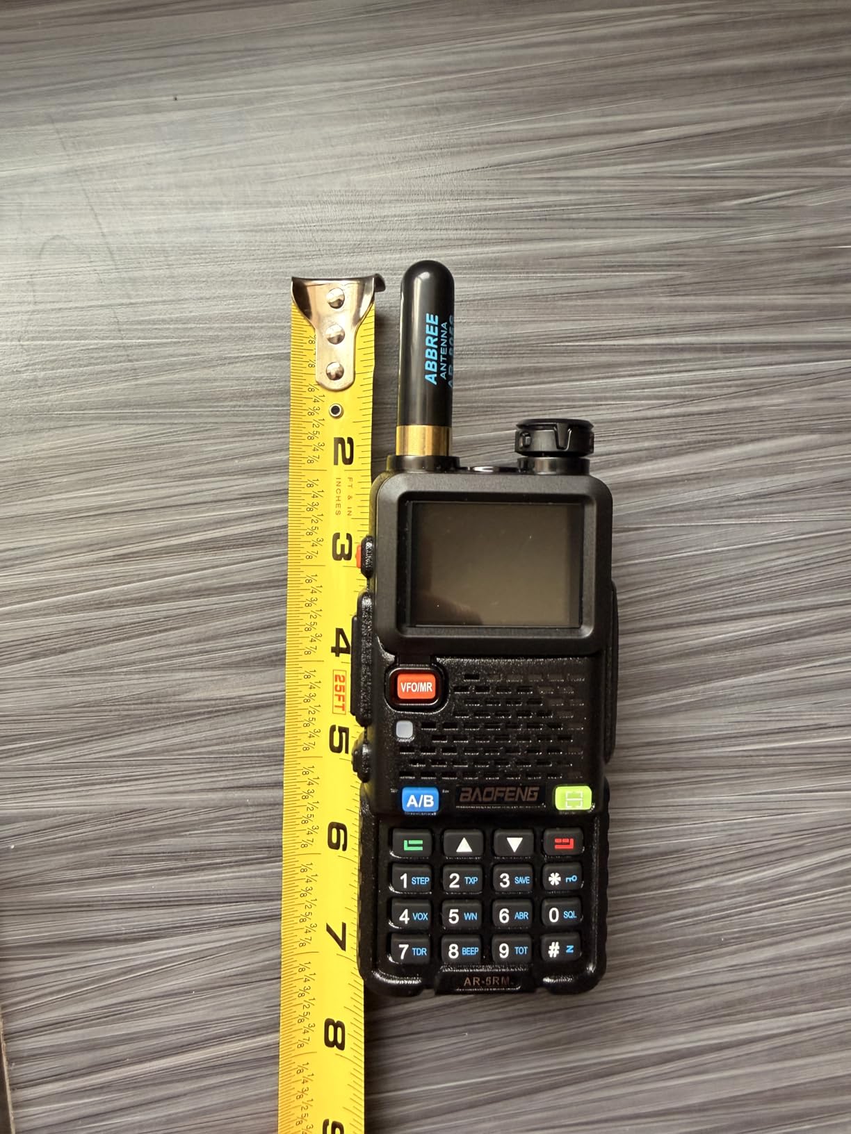 Baofeng Radio Ham Radio Handheld UV-5R Upgrade Long Range Rechargeable AR-5RM 10W NOAA Weather Emergency Tactical Two Way Radio with Programming Cable for Survival Gear Hunting Camping, 2 Pack customer photo 1
