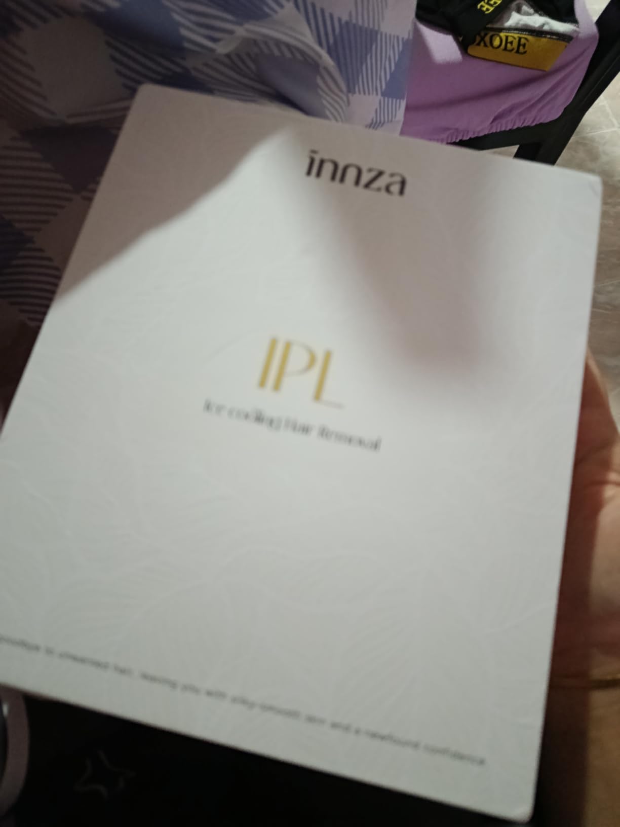 INNZA IPL Hair Removal with Ice Cooling Care Function for Women and men customer photo 1