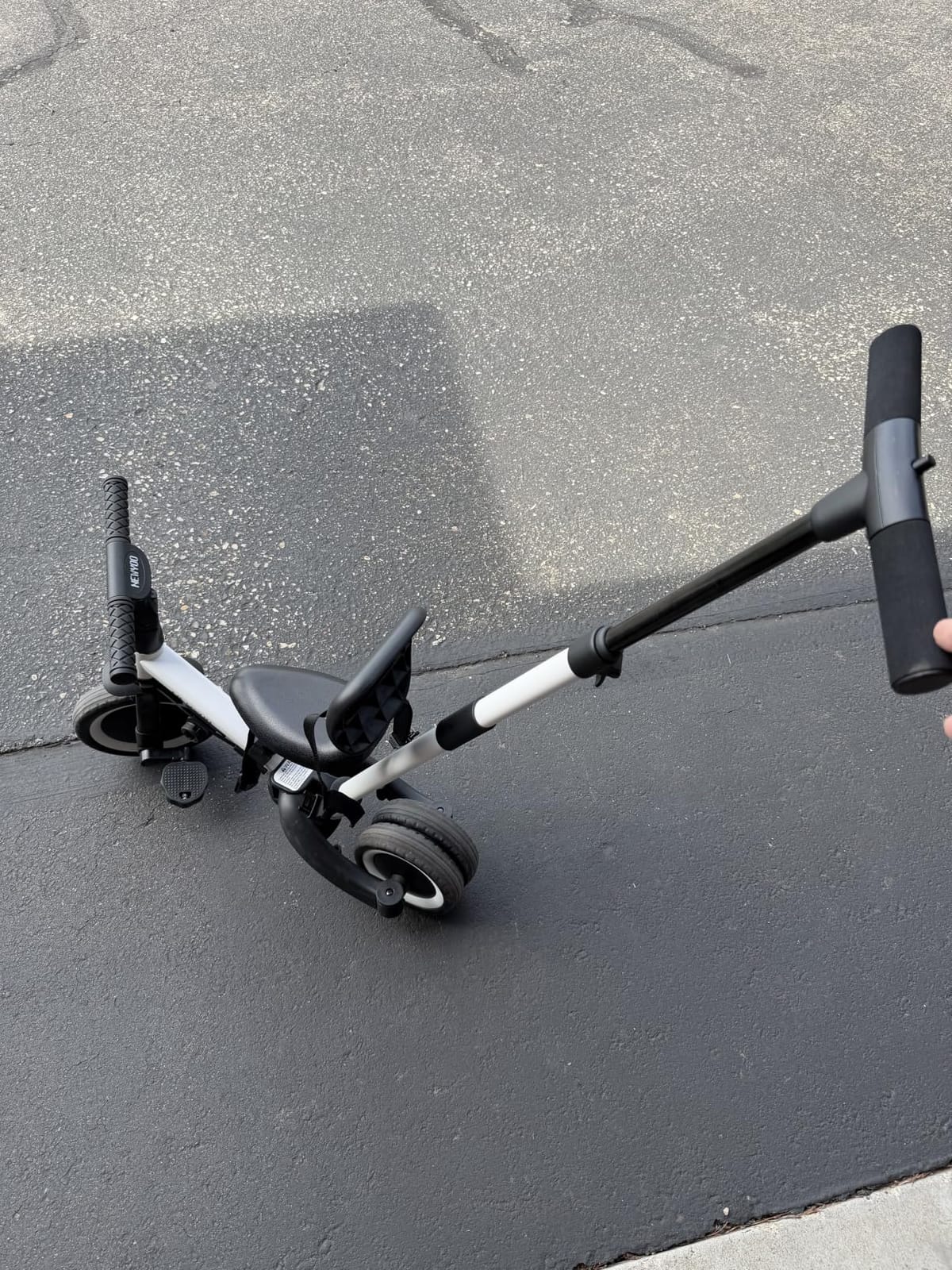 newyoo TR007 5-in-1 Tricycle for Toddlers 1-3, Toddler Bike, Birthday Gift, Toddler Trike with Push Handle Lets Parents Steer and Converts to Balance Bike, Fun Outdoor Toy for Boys and Girls, Khaki customer photo 1