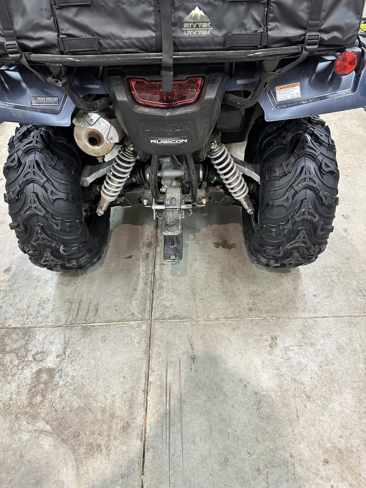Tusk Mud Force ATV Tire Set - 25x8-12 Front & 25x10-12 Rear - Durable Off-Road Quad Tires Set of 4 customer photo 2